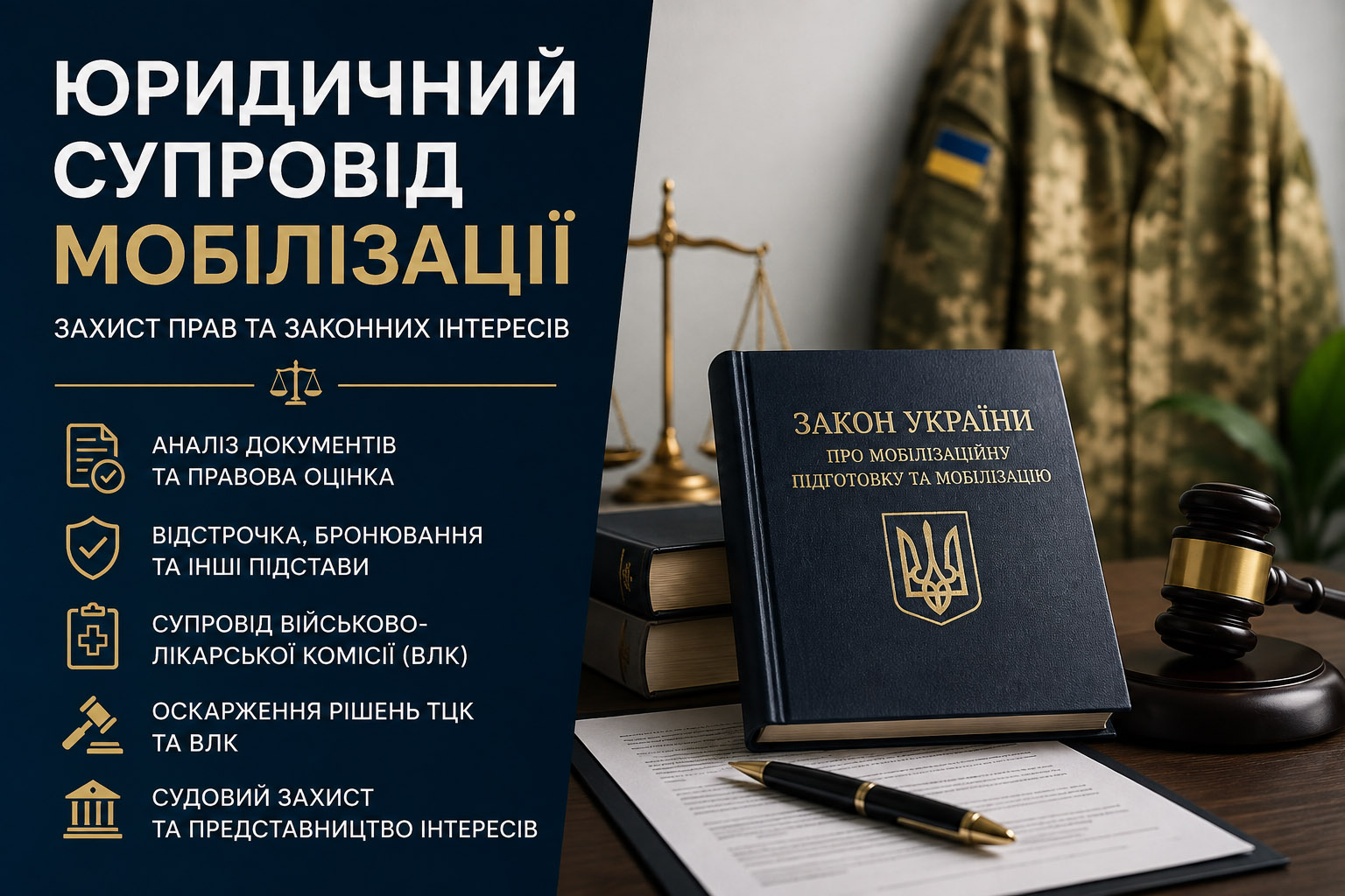 Юридичний супровід мобілізації у Вінниці: допомога адвоката у 2026 році